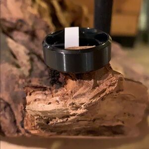 Black Stainless Steel Ring